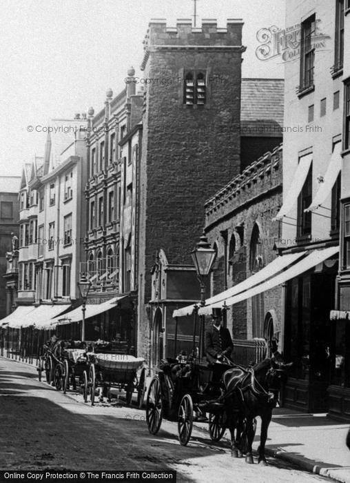 Photo of Exeter, High Street 1896