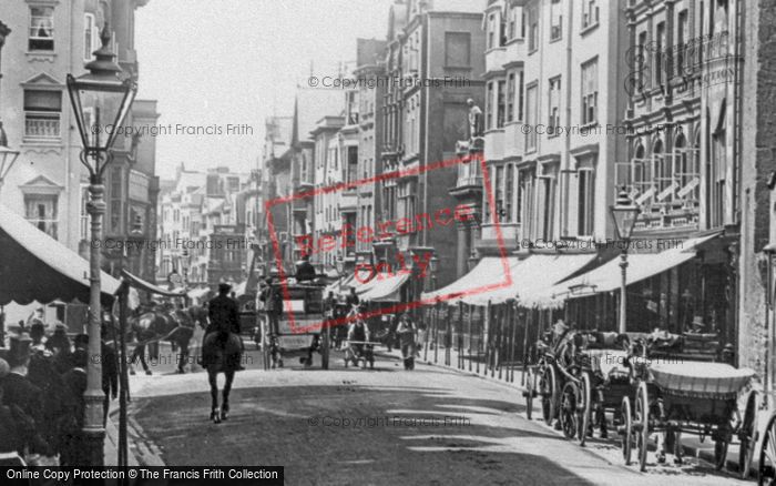 Photo of Exeter, High Street 1896