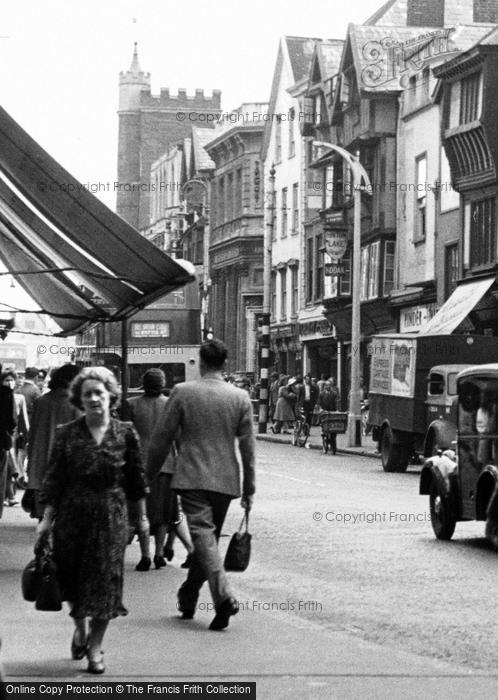 Photo of Exeter, High Street 1949