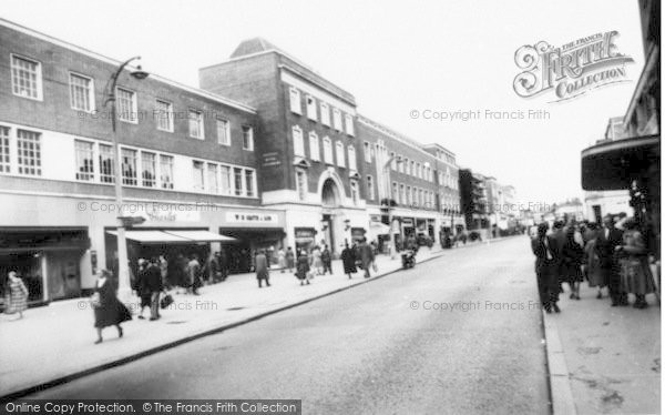 Photo of Exeter, High Street c.1960