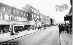 High Street c.1960, Exeter