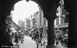 High Street From Guildhall 1949, Exeter