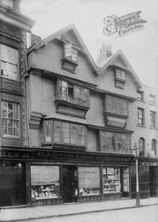High Street, Old House 1896, Exeter
