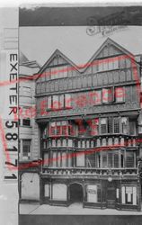 High Street, Old House 1907, Exeter