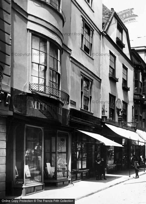 Photo of Exeter, Mitchells, Fore Street 1896