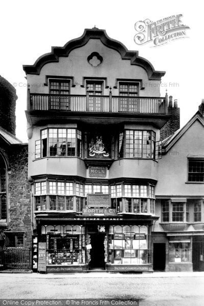 Photo of Exeter, Mol's Coffee House 1924