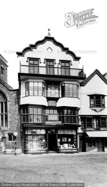 Photo of Exeter, Mol's Coffee House c.1955