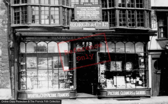 Photo of Exeter, Mol's Coffee House c.1955