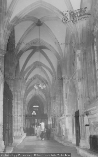Photo of Exeter, North Nave, The Cathedral c.1965
