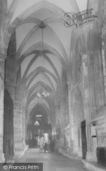 North Nave, The Cathedral c.1965, Exeter