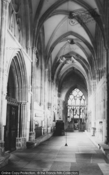 Photo of Exeter, North Nave, The Cathedral c.1965