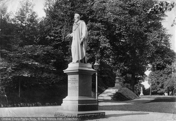 Photo of Exeter, Northernhay, Sir S.H.Northcote 1896