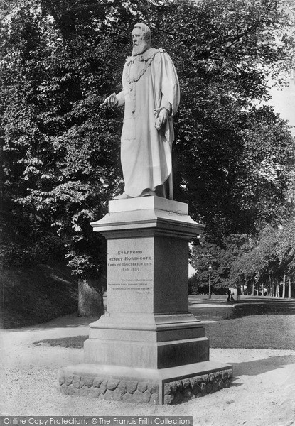 Photo of Exeter, Northernhay, Sir S.H.Northcote 1896