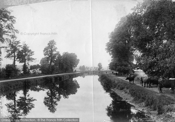 Photo of Exeter, On The Canal 1896