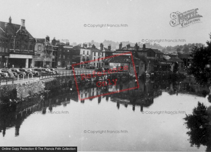 Photo of Exeter, River And Okehampton Street c.1950