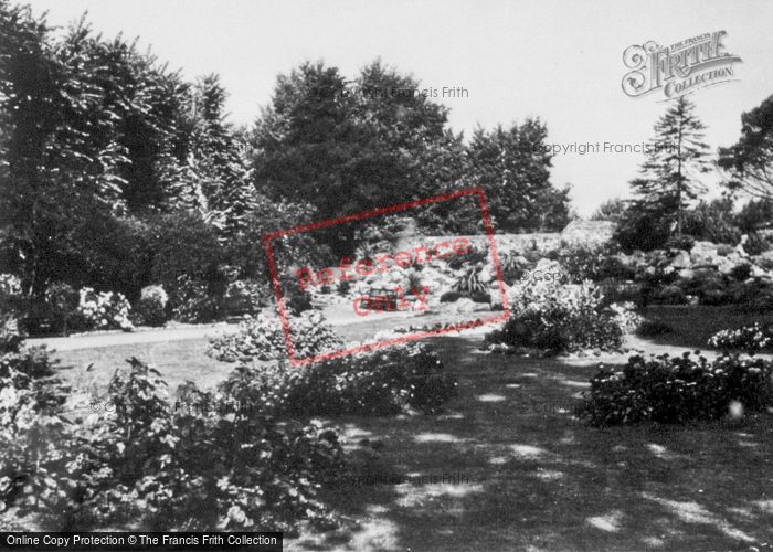 Photo of Exeter, Rougemont Gardens c.1950