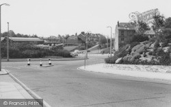 Sidwell Street Roundabout c.1965, Exeter