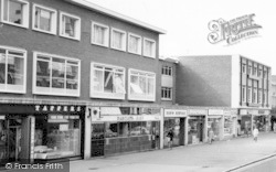 Sidwell Street, Shopping Parade c.1967, Exeter