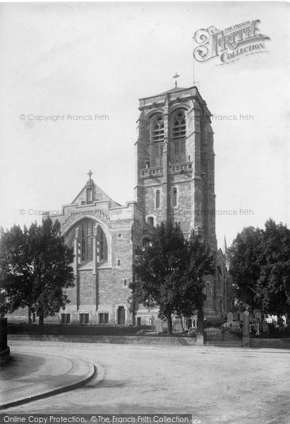 Photo of Exeter, St David's Church 1900