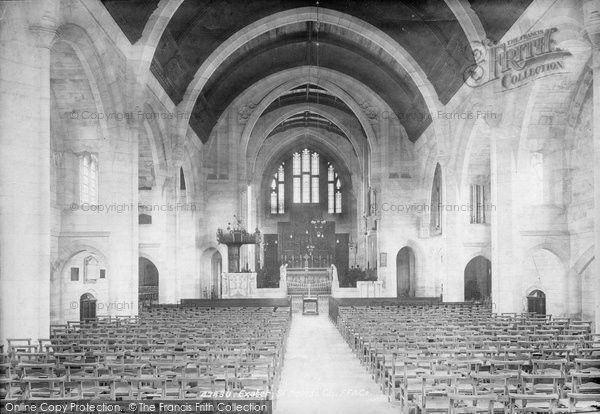 Photo of Exeter, St David's Church Interior 1901