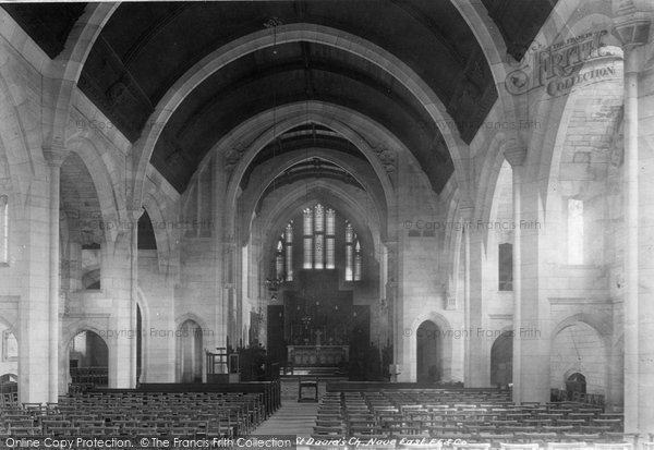 Photo of Exeter, St David's Church Nave East 1900