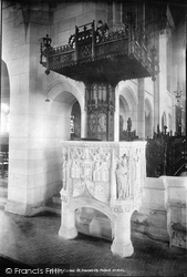 St David's Church Pulpit 1901, Exeter