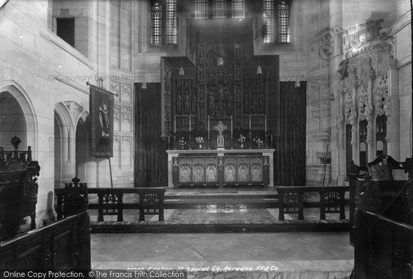 Photo of Exeter, St David's Church Reredos 1900