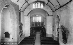 St Martin's Church Interior 1911, Exeter