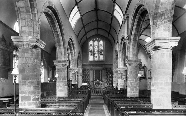 Photo of Exeter, St Mary Arches Church Interior 1907