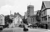 St Mary Steps Church And Westgate 1929, Exeter