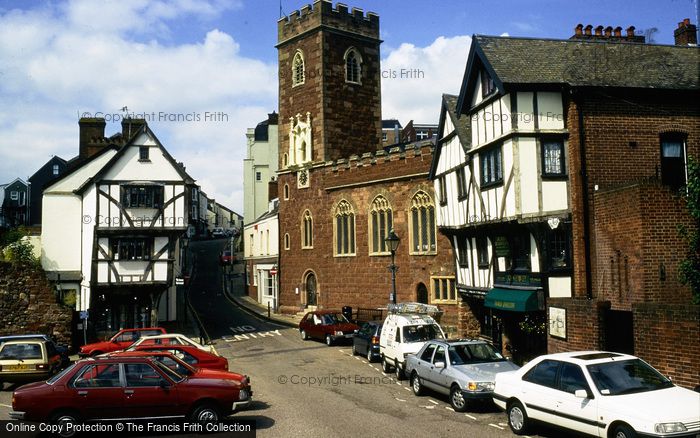 Photo of Exeter, St Mary Steps Church And Westgate c.1995