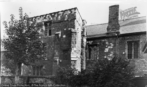 Photo of Exeter, St Nicholas Priory c.1955