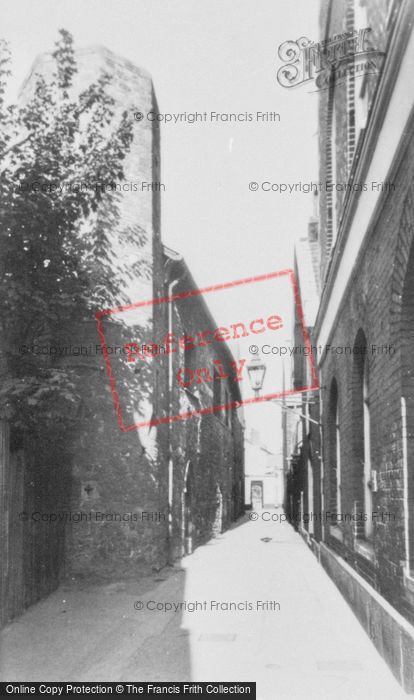 Photo of Exeter, St Nicholas' Priory c.1955