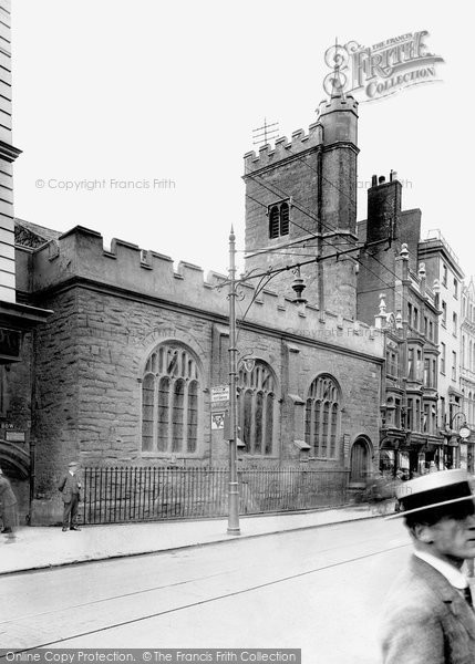 Photo of Exeter, St Stephen's Church 1924