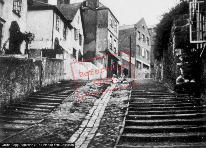 Photo of Exeter, Stepcote Hill c.1950