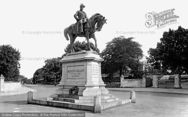 Photo of Exeter, The Buller Statue 1931