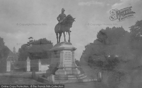 Photo of Exeter, The Buller Statue 1931