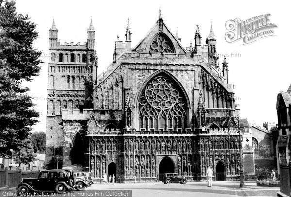 Photo of Exeter, The Cathedral c.1940