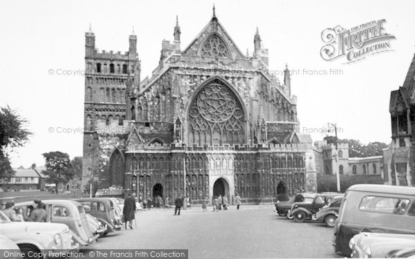 Photo of Exeter, The Cathedral c.1960