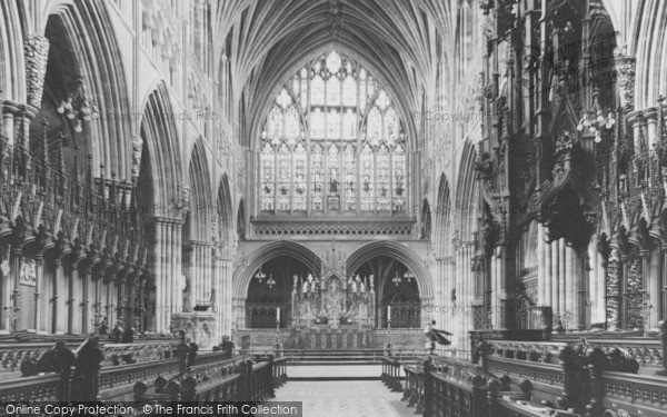 Photo of Exeter, The Cathedral c.1965