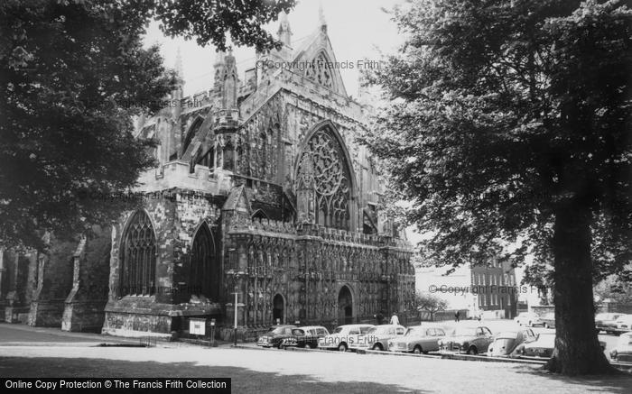 Photo of Exeter, The Cathedral c.1965