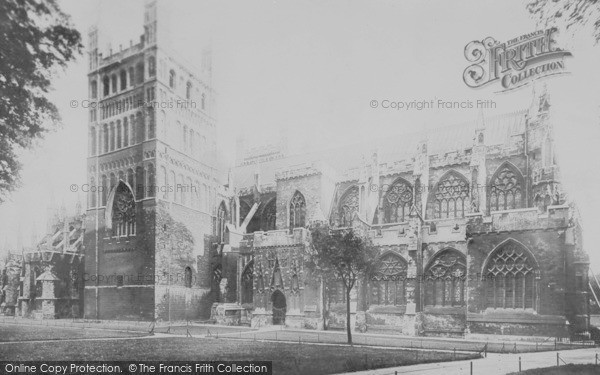 Photo of Exeter, The Cathedral North West 1896