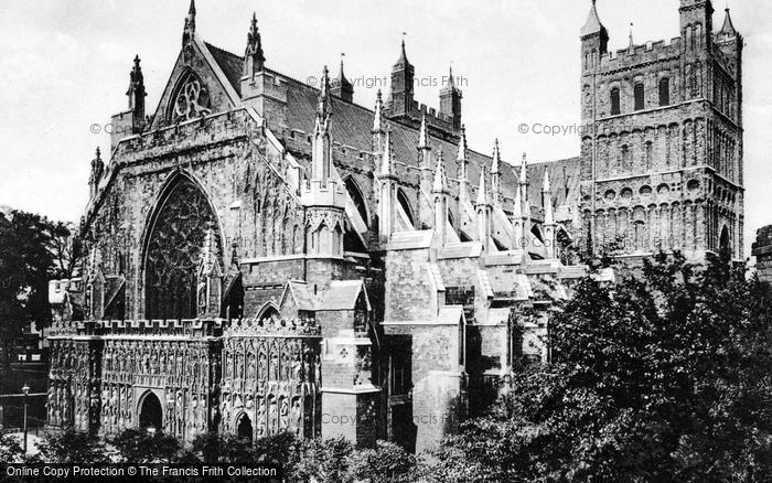 Photo of Exeter, The Cathedral, South West c.1862