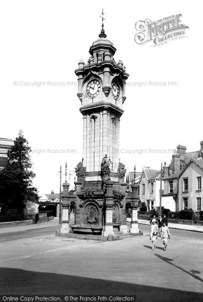 Photo of Exeter, The Clock Tower 1929