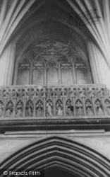 The Minstrels Gallery, The Cathedral c.1965, Exeter