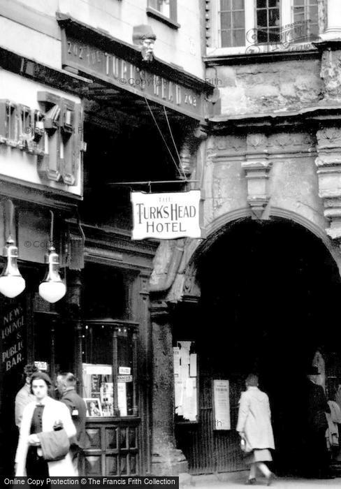 Photo of Exeter, The Turk's Head Hotel c.1940