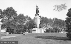 The War Memorial, Rougemont Gardens c.1955, Exeter