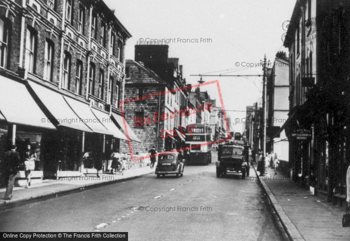 Photo of Exeter, Town Centre c.1955