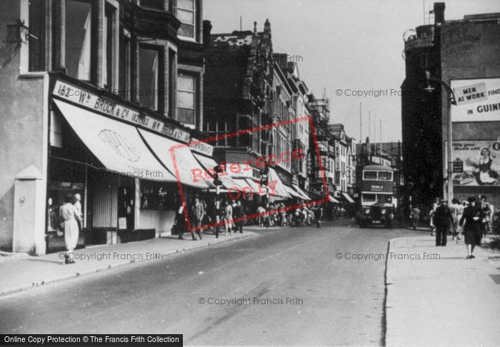 Photo of Exeter, Town Centre c.1955