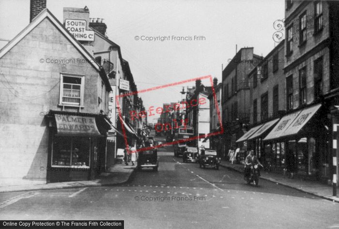 Photo of Exeter, Town Centre c.1955